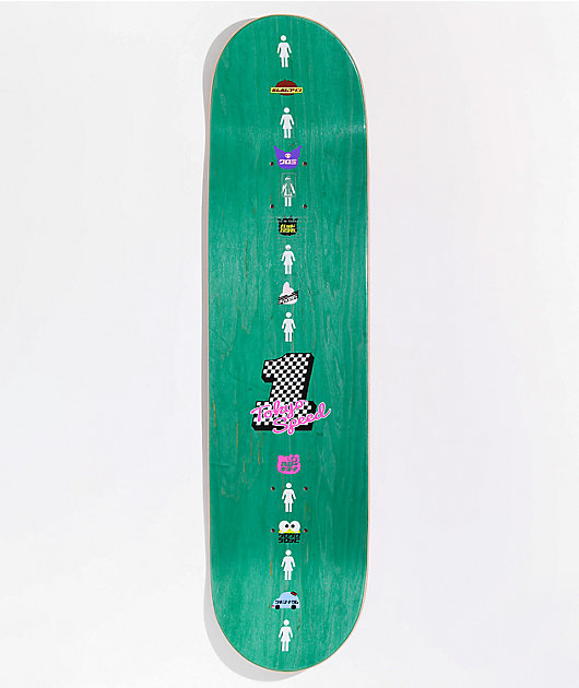 Girl x Sanrio Geering Tokyo Speed 8.0" Skateboard Deck
